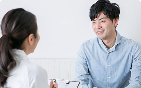 カウンセラーとのカウンセリング